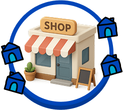 いつものお店が、$活スポットに変身！